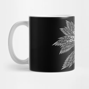 Divine Radiance: Seraph Biblically Accurate Angel Design Mug